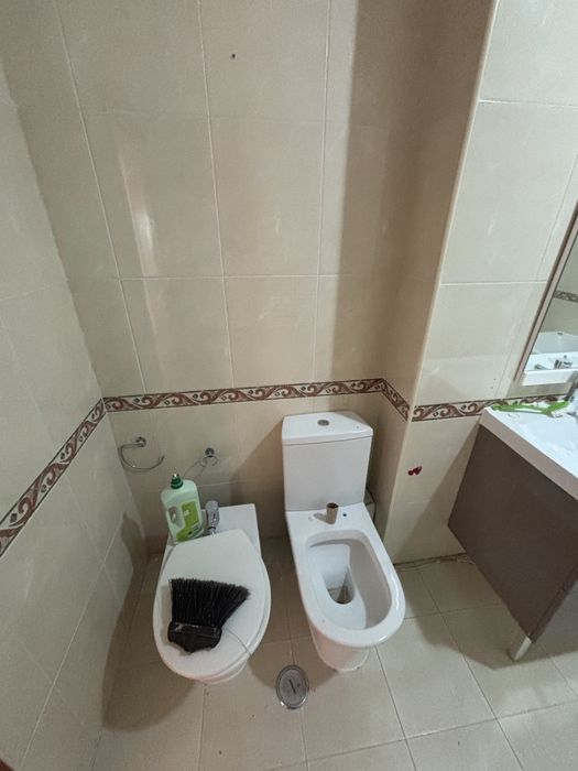 Sanitas e bidés usados