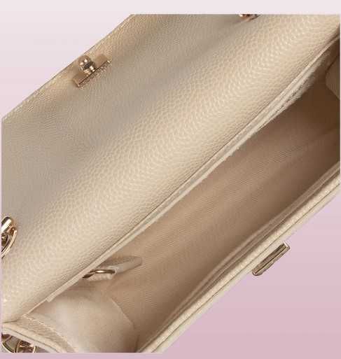 Mario Valentino - Torebka Divina VBS1R403G Beżowy