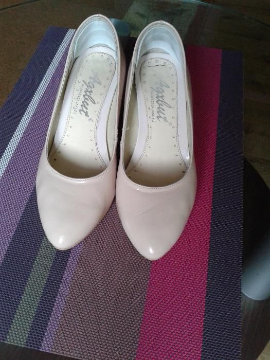 buty ślubne - czółenka