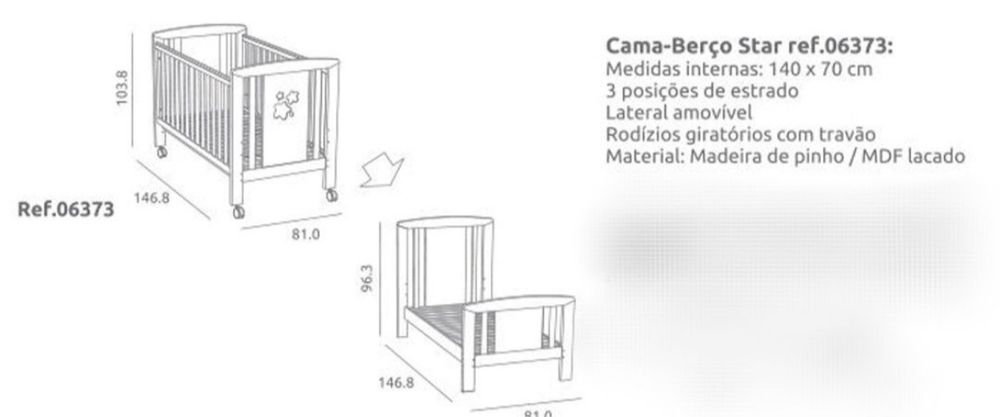 Cama Berco Trama Star