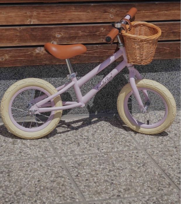 Bicicleta de menina rosa