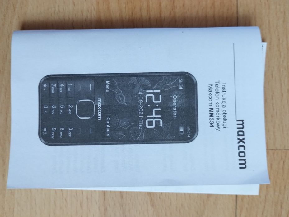 Telefon Maxcom MM334