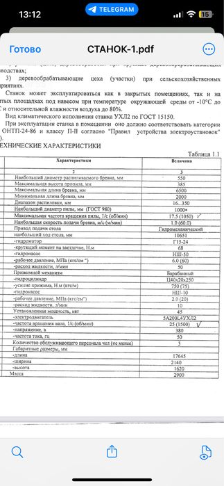 Станок круглопильний ЦДС 1000