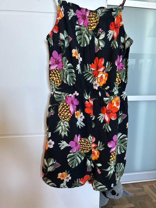 Wiskozowy letni kombinezon H&M 152 cm