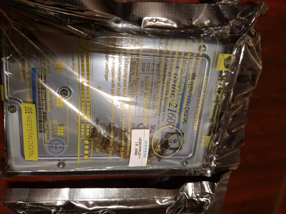 dysk HDD Ide pata  - Western Digital Caviar 1,6 GB - 1600 MB - nowy