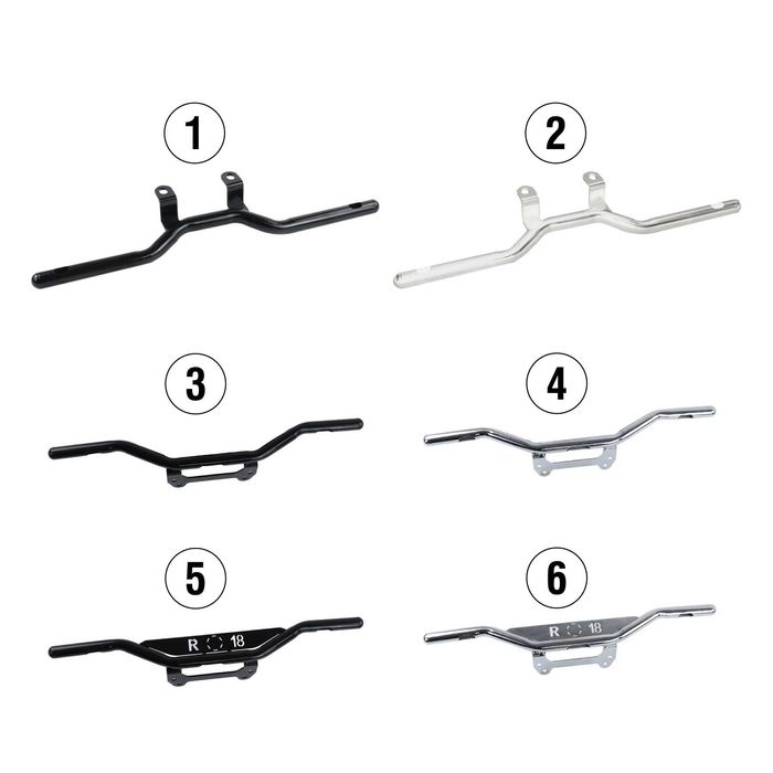 Suporte para Faróis Auxiliares 22mm Aço Inox - BMW R18