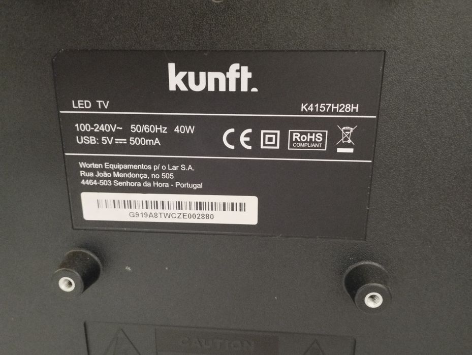 Televisão Kunft 28 polegadas