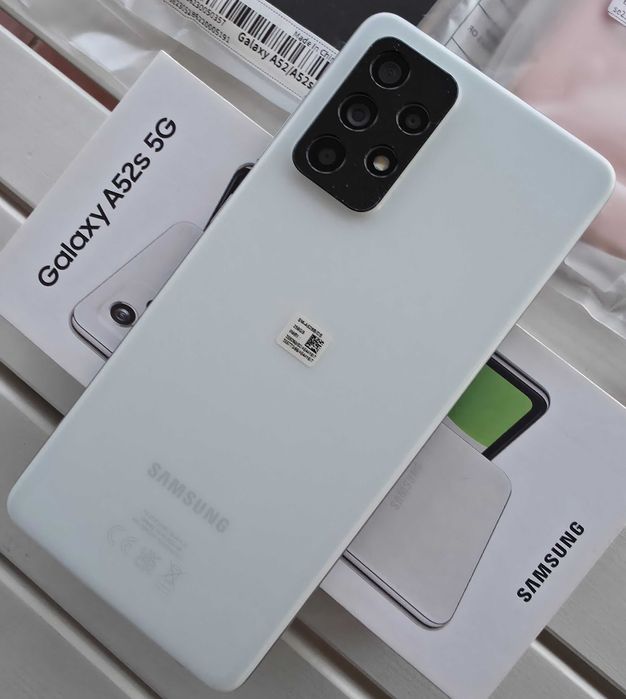 Samsung Galaxy A52s 5G – Impecável + Capas + Vidro