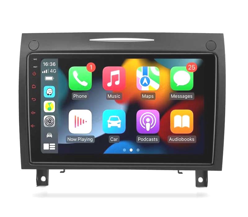 AUTO RADIO GPS ANDROID 11 PARA MERCEDES SLK R171 04-11