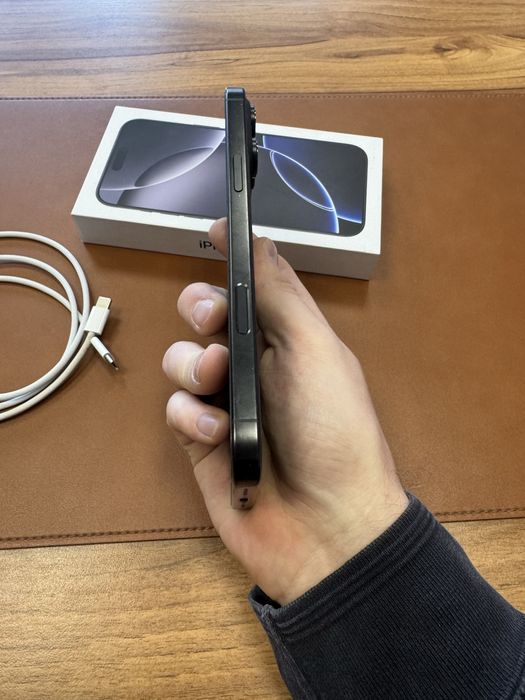 iPhone 16 Pro Max 256GB Black Titanium | Bateria 96% | Gwarancja