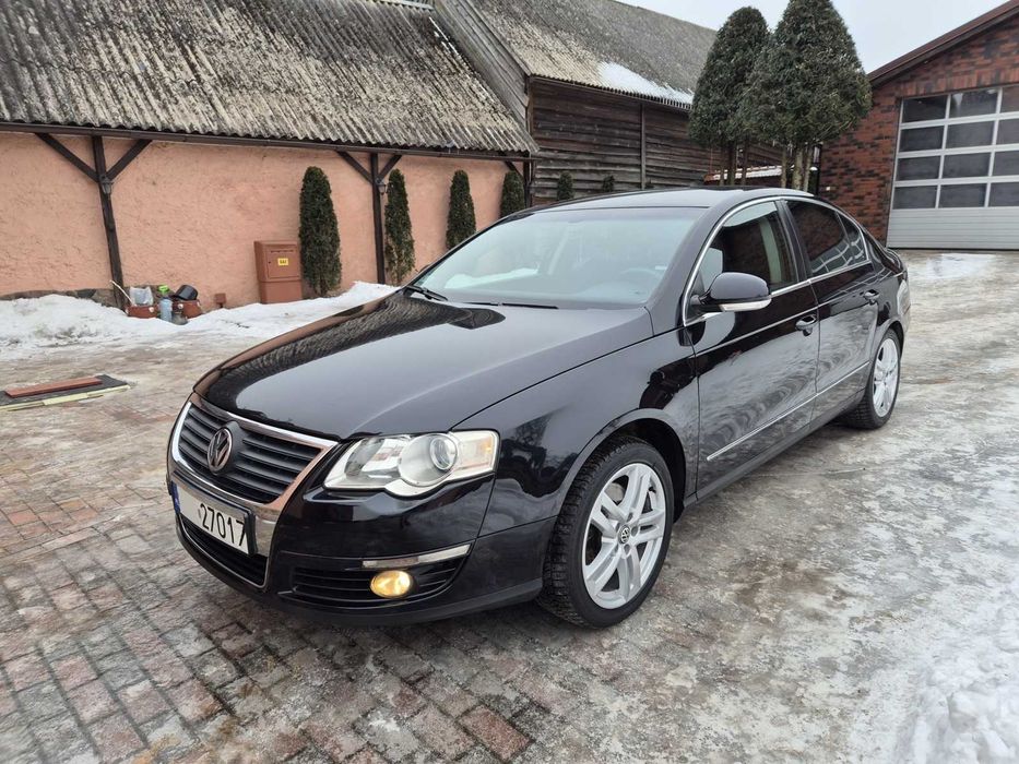 VW Passat B6 Sedan 1.9TDI BKC bez DPF, super stan, chromy, alu 17
