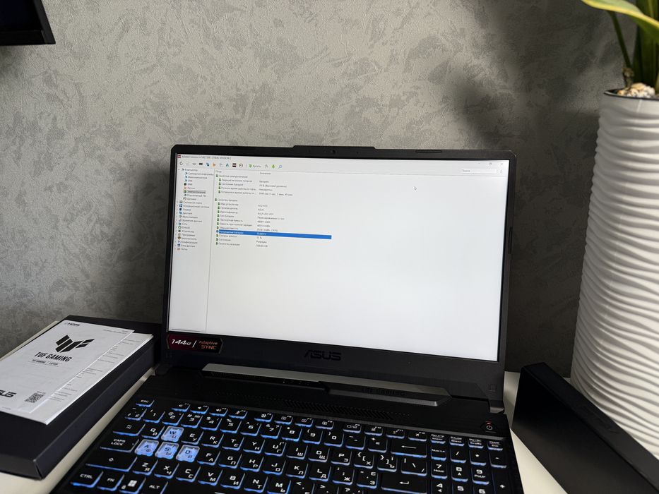 Asus Tuf F15/RTX3050/144Hz/i5-11th/512GB/Гарантия 30д.