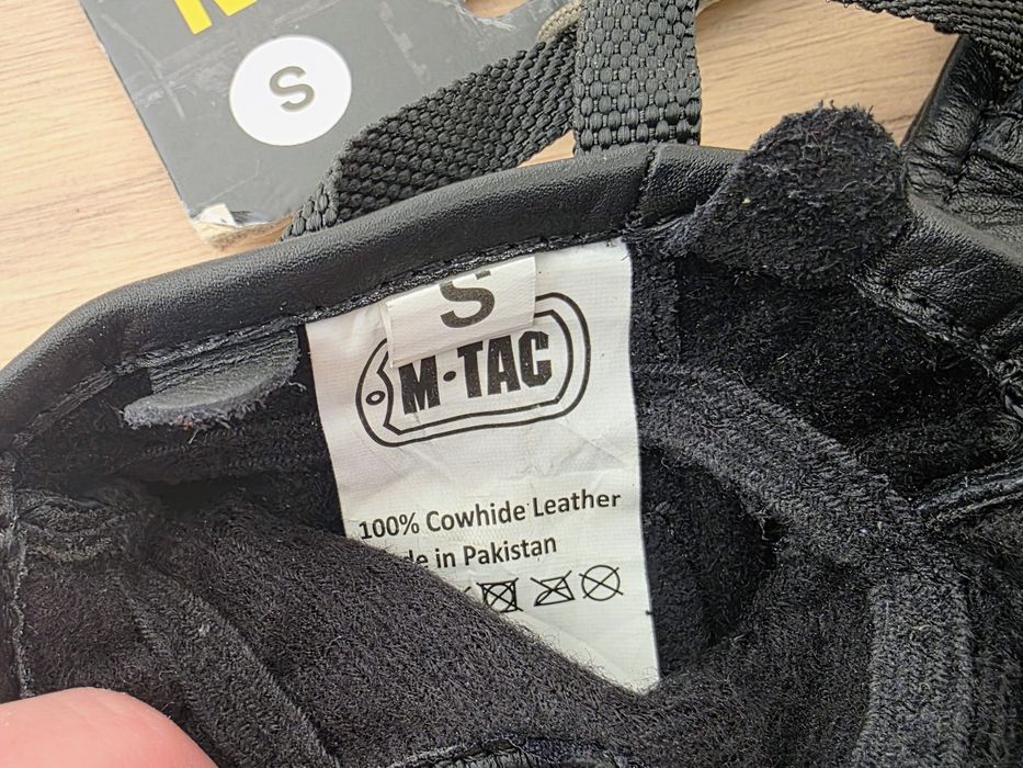 M- tac Assault Leather Gloves rękawice taktyczne skórzane