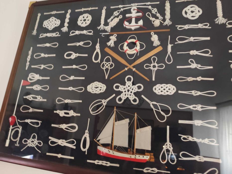 Quadros de nós maritímos artesanais