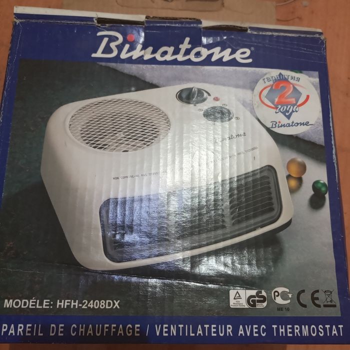 Тепло вентилятор  Binatone
