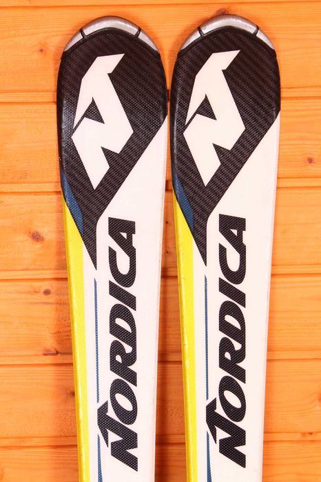 Narty dziecięce Nordica Team JR 120 cm + Marker 4.5 !1!
