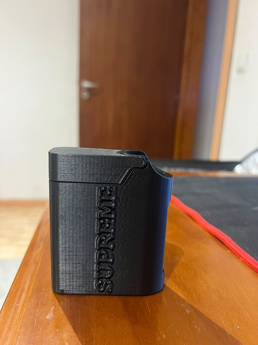 Porta esqueiro e tabaco Supreme Exclusive Black