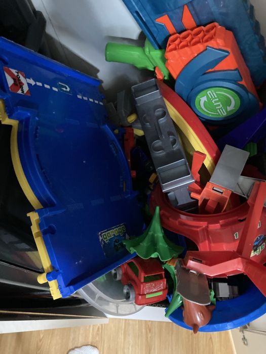 Величезний гараж Wader Mega Garage трек