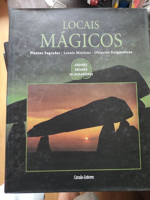 Coleção círculo de leitores grandes enigmas da humanidade 6 volumes
