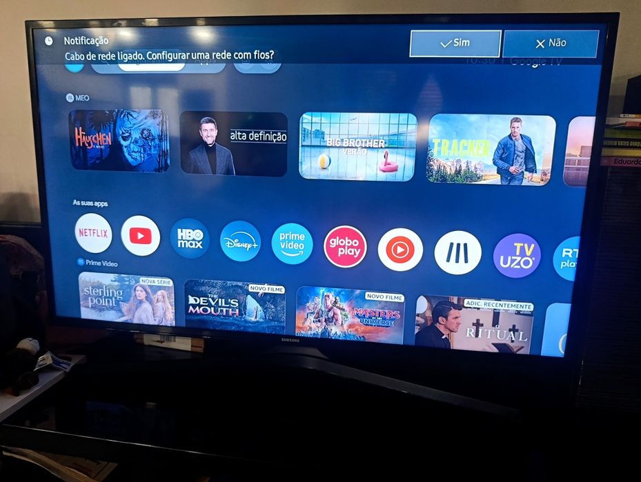 TV Samsung 40", 4K, Usada