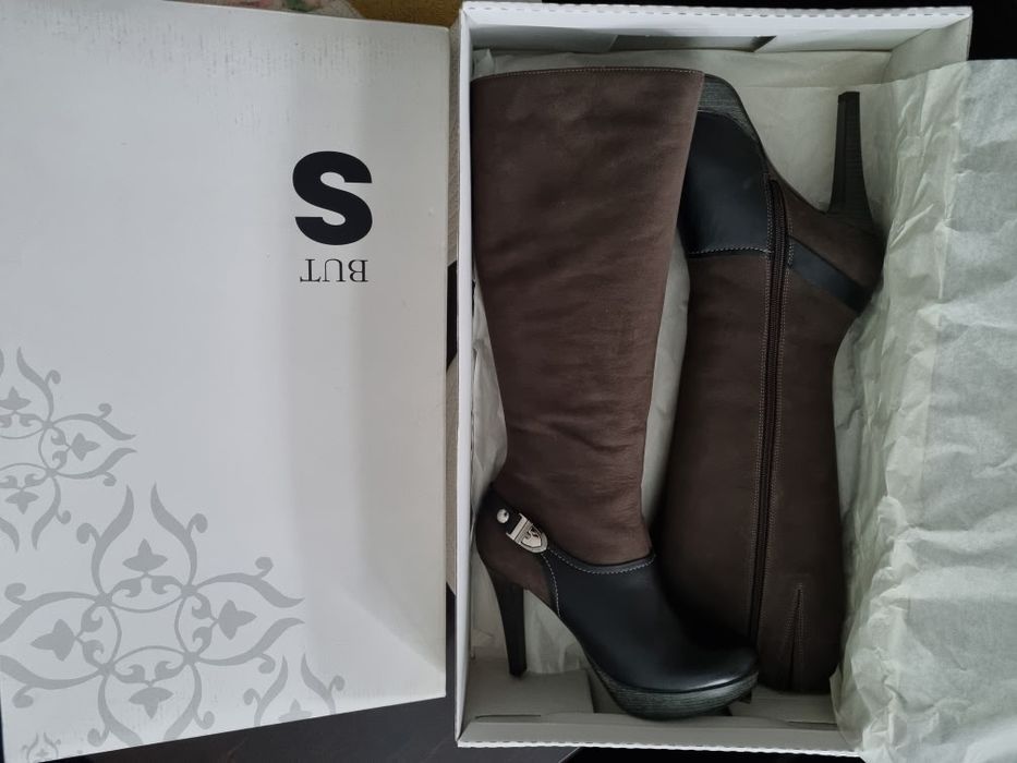 Kozaki damskie ocieplane