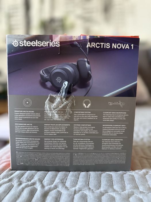 SteelSeries Arctis Nova 1 Gaming Headset for PC/PS4/PS5/Xbox/Switch, Black64286530936578121