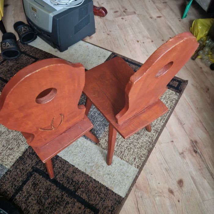 Zydel drewniany taborecik