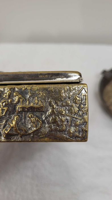 Srebrzony zestaw Gabinetowy do cygar