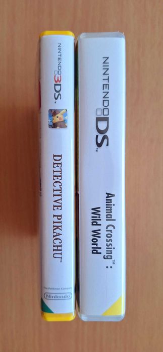 Animal Crossing Wild World & Detective Pikachu (Nintendo DS & 3DS)