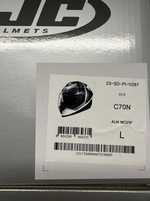 Kask motocyklowy HJC C70N ALIA rozmiar L Poliweglan,NOWY MODEL,PROMO!