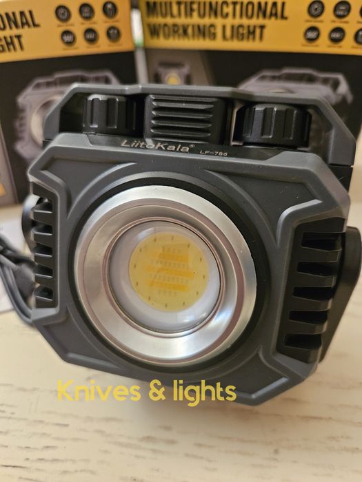 Litokala LF-786, двосторонній COB ліхтар, є червоне