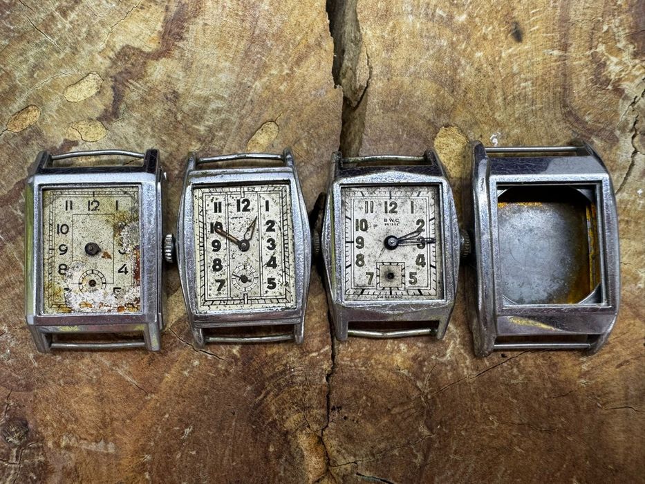 Stare zegarki na części albo de renowacji