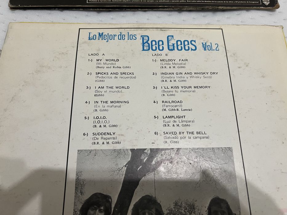 4 LP's Vinil Beegees