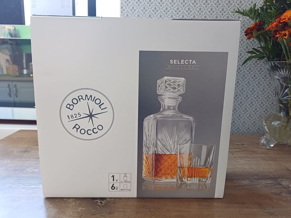 Набір Bormioli Rocco. Selecta Whisky Set. ITALY. Новий.