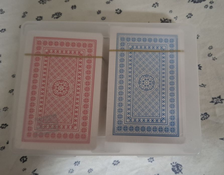 Karty do gry w plastikowe etui