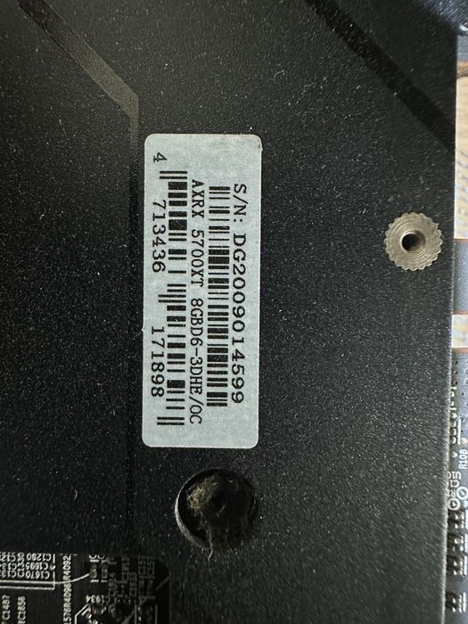 Продам Видеокарты PowerColor AMD Radeon RX 5700 XT