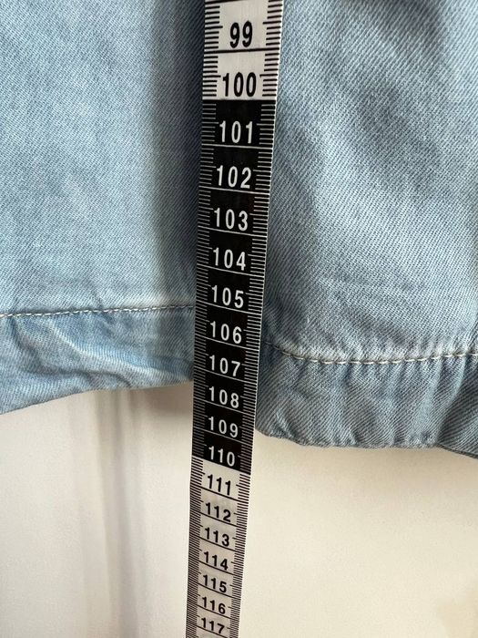 Новий джинсовий тренч (плащ) Stradivarius