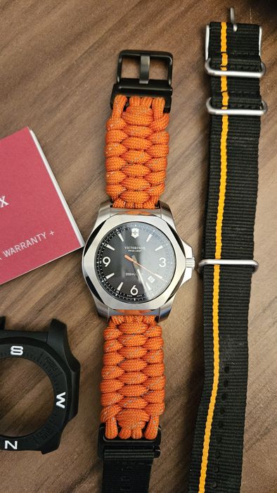 Zegarek Męski Victorinox I.N.O.X. Paracord 249145 | Stan BDB | Pełen Zestaw