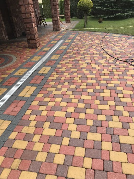 Mycie i czyszczenie kostki brukowej,warsztatów, ogrodzeń, betonu