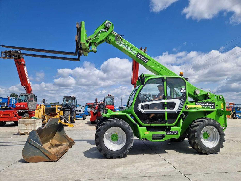 Wynajem ładowarki teleskopowej Manitou 790 Merlo duży udźwig