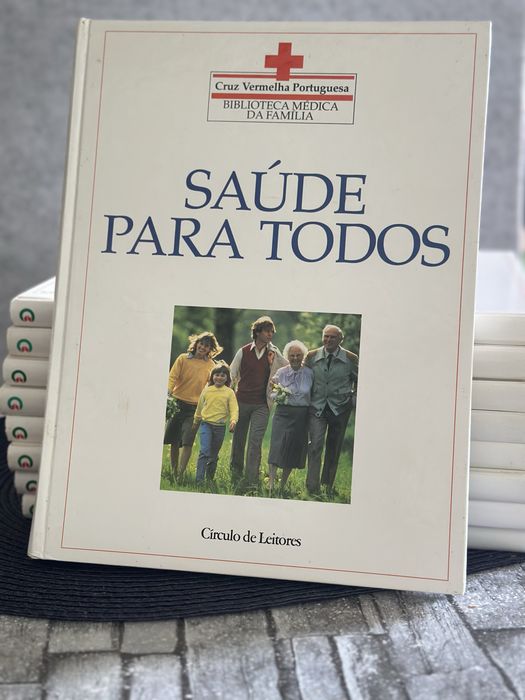 Coleção Completa "Biblioteca Médica da Família" – Cruz Vermelha (12 Vol.)
