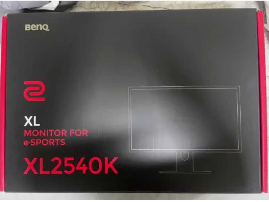 BenQ Zowie XL2540K Monitor, TN Panel, 24.5", FHD, 16:9, 240Hz, Invoice and Warranty Included64751075522561124