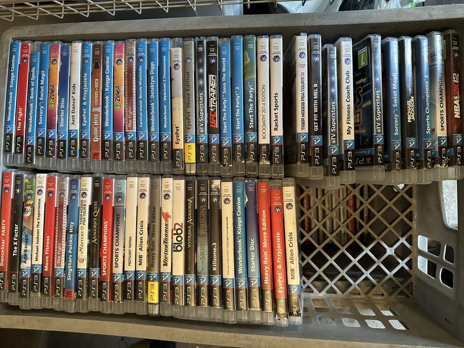 WYPRZEDAŻ Gry Ps3 Playstation 3 move kamera dla dzieci 18+ różne ceny