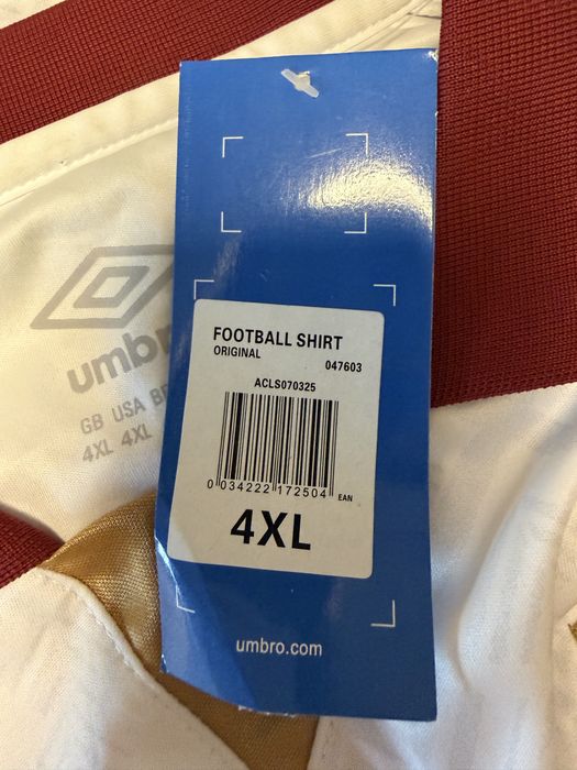 Koszulka 4XL piłkarska West Ham United London