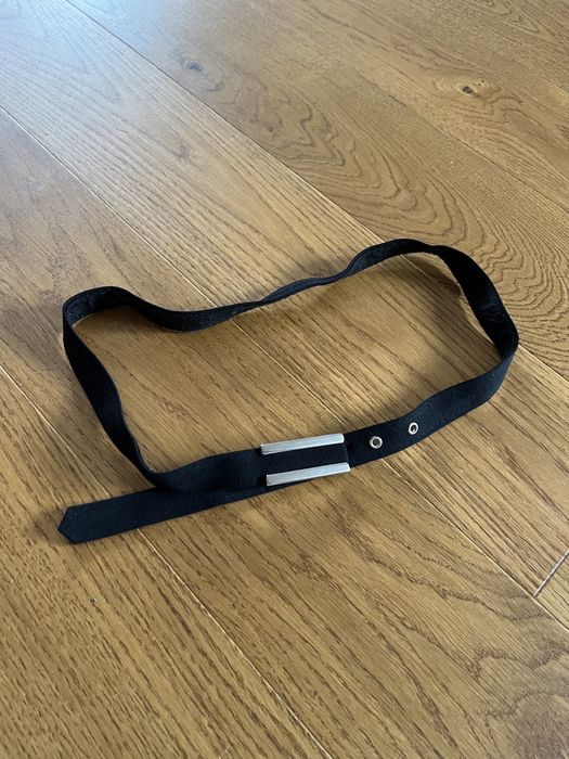 Czarny pasek damski XS