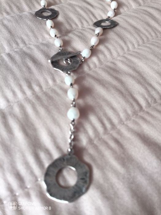 Fio e brincos em prata