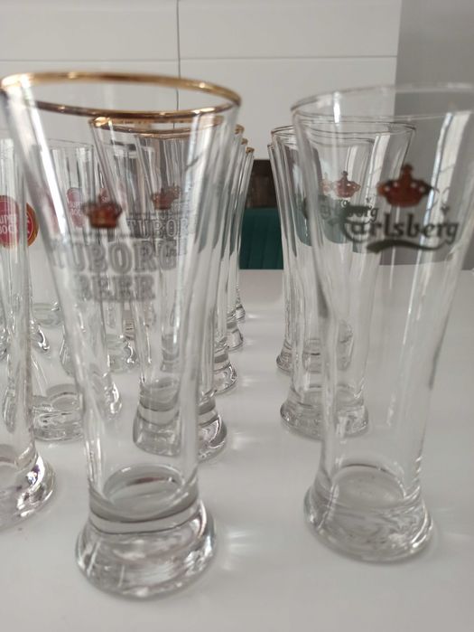 Copos imperial 20cl super Bock, Tuborg, Calsberg