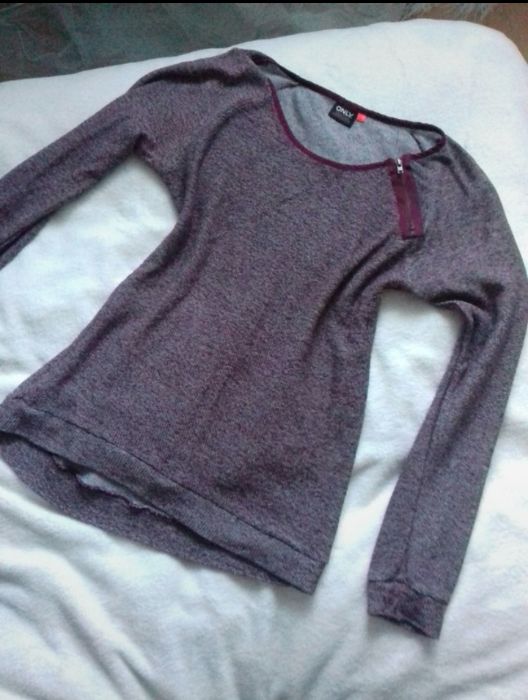 Sweterek fiolet ONLY