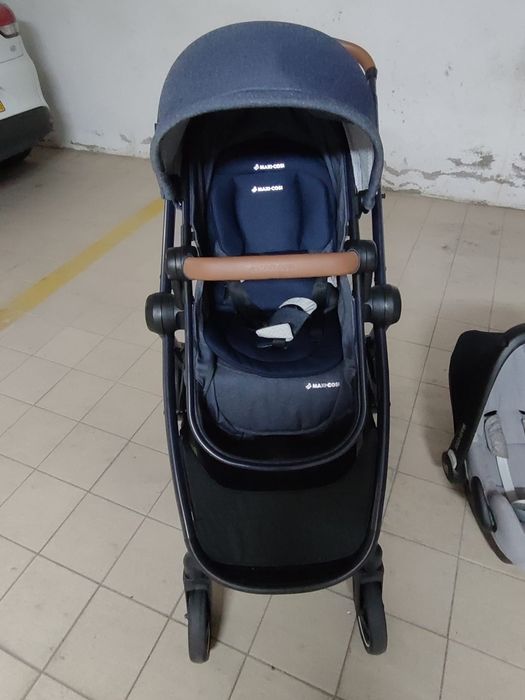Maxi Cosi Zelia + Maxi Cosi Rock Nomad + Base Family Fix