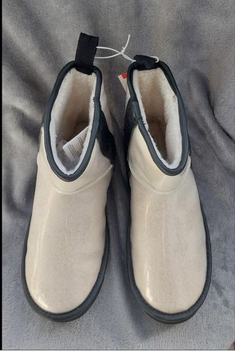 UUG, зимові силіконові теплі зимові уггі  для дівчинки, р.34